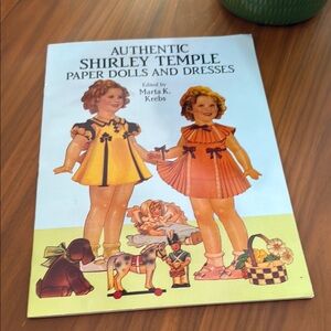 Authentic Shirley Temple Paper Dolls Art Print